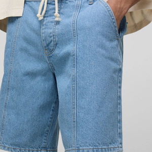 2025 pantalones cortos de mezclilla lavados ligeros de verano de alta calidad personalizados para hombres High-Street Hip-Hop Casual Pockets OEM de alta calidad - Product Image 3