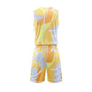 Uniforme de Baloncesto Sublimado de Alta Calidad, Transpirable, 100% Poliéster, Hecho en Pakistán, Talla Personalizada, Precio Bajo - Product Image 5