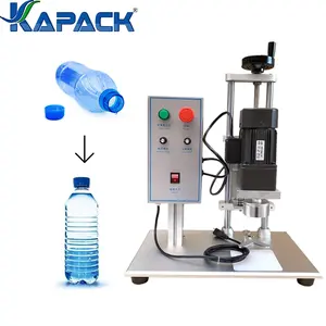 Ka Verpakking Handleiding Creamer Fles Capping Machine Plastic Fles