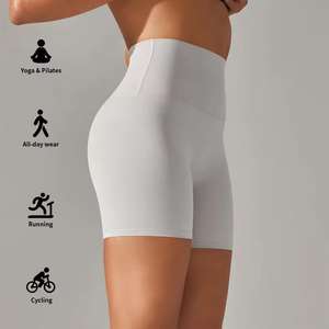 2025 Best Premium Quality Wholesale Yoga Shorts <b>Tight</b> Workout Leggings <b>Women</b> Drawstring Anti-Bacterial High Waist 1 - Product Image 1