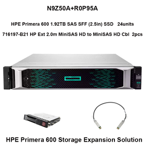 Hpe Primera 600 lưu trữ mở rộng giải pháp 2U 24-Disk SFF ổ đĩa HPE lưu trữ bao vây n9z50a + r0p95a - Product Image 2