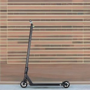 Huoli 特技滑板车，带 <span class=keywords><strong>2</strong></span> 个 PU 轮，极限运动街头款，OEM ODM，铝钢，黑色，街头儿童专业特技滑板车 - Product Image 2