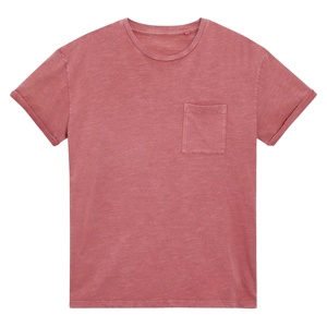 Elegante Vintage Hombres Lavado ácido Camiseta Cómodo Melocotón Acabado Personalizado Pecho Bolsillo 100% Algodón Venta al por mayor Precio barato Hombres - Product Image 1