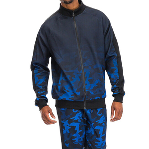 Haute qualité 2 pièces Zip up hommes équipe vêtements de sport vêtements de football Football survêtement Football échauffement entraînement survêtement - Product Image 6