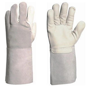 Guantes TIG duraderos de piel de cabra suave, material flexible, guantes de soldadura TIG de corte de precisión, guantes TIG de cuero suave - Product Image 1