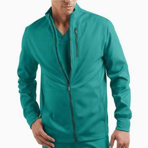 Chaqueta médica de la mejor calidad para proveedores de atención médica Aspecto profesional elegante con tela de lona duradera Cuidado fácil - Product Image 5
