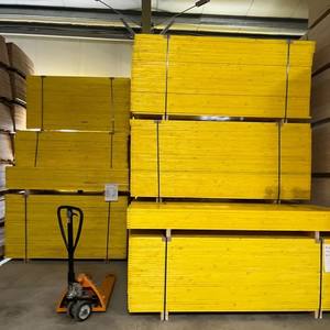 Contrachapado de Encofrado Amarillo de 3 Capas, Contrachapado de Encofrado Amarillo Impermeable, Panel de Encofrado de Tres Capas - Product Image 1