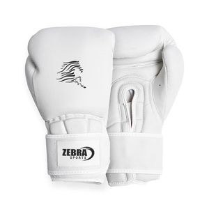 New Style Professional PU Leather Boxing Gloves Training Gloves Custom Logo Muay Thai Fighting Gloves 10oz-16oz UV Protection - Product Image 6