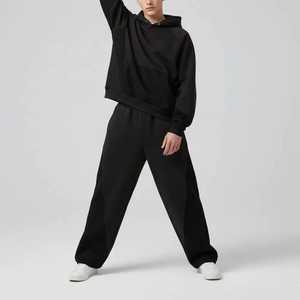 ชุดวอร์มสตรีทแวร์แบบสวมใส่สบายสำหรับฤดูหนาว ทรงปกติ มีฮู้ด พิมพ์ลายตามสั่ง ผ้าฝ้าย 100% สองสี ไซส์พลัส สำหรับทั้งชายและหญิง ขายส่งราคาพิเศษ - Product Image 5