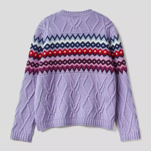 Suéter de Punto de Manga Larga para Mujer, Transpirable, Antiarrugas, con Logotipo Frontal, Nuevo Diseño, Estilo Moderno, Gran Venta - Product Image 1