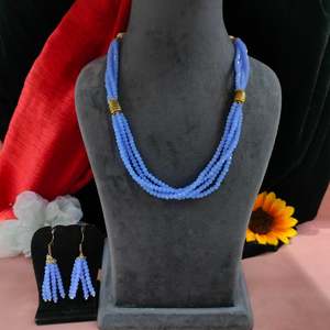 ชุดสร้อยคอยาวประดับคริสตัลและไข่มุกที่มีคุณภาพดีที่สุดชุดเครื่องประดับหรูหราเพื่อยกระดับทุกชุดสร้อยคอไข่มุกมาลาสำหรับเด็กผู้หญิง - Product Image 4