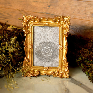 Cadre photo en métal populaire, style de maison tendance, artisanat structurel créatif, affichage élégant sur table, écologique, personnalisable - Product Image 1