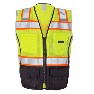 Gilet de sécurité réfléchissant personnalisé en usine pour moto, gilet de sécurité respirant à logo, vente chaude - Product Image 3