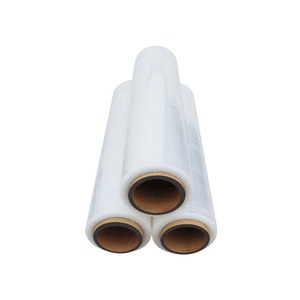 PE Machine Grade Stretch <b>Wrap</b> Film 150.0~200.0 MPa Tensile Strength 500m Length 50cm Width for Packaging - Product Image 1