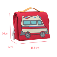 Nouveau design de mini trousse de premiers soins de voyage pour bébé trousse de premiers soins portable de stockage toutes les fournitures médicales essentielles pour la voiture, l'extérieur, les soins infirmiers