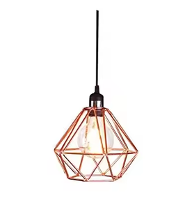 Azora Industries Lustre à Bougie Suspendue en Fer Décoration Intérieure pour Chambre Salon Couloir Home Art Décor - Product Image 1