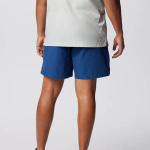 กางเกงขาสั้นชายหาดทางการแบบมีซิปเอวกลางสำหรับชายและหญิงกางเกงขาสั้นแบบแห้งเร็วผ้าซาตินระบายอากาศได้ดีวัสดุถักกันน้ำ - Product Image 3