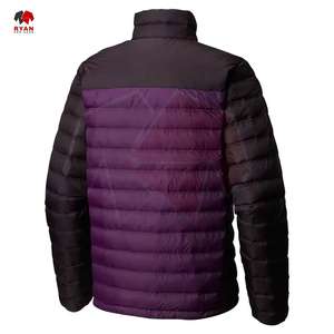 Veste polaire d'hiver pour hommes tissu doux tissé avec logo personnalisé et sublimation de couleur unie - Product Image 4