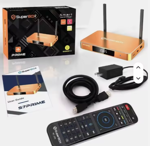 En stock Nouvelle Super-Box S7 Priime Édition limitée Boîtier TV Android avec garantie de 3 ans Son surround Ethernet - Product Image 1