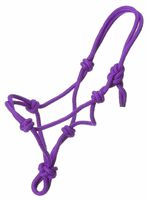 Nouvelle arrivée Western Bridle Essential Multicolore Nylon Corde Halter pour l'équitation Trail Racing Accessoires Bas Prix Direct.
