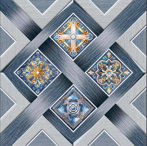 Modèle-5057 Satin Matt 600x600mm Carreaux de céramique Design attrayant en marbre Surface mate pour applications murales et sols Carreaux Novac - Product Image 5