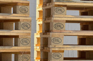 Paletas de madera Euro Epal de calidad industrial y tamaño normal - Product Image 3