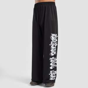 Pantalon cargo SprayStroke 100% coton noir, taille élastique, logo personnalisable, fermeture éclair, teinture artisanale, vêtements de travail, tailles XL à 6XL - Product Image 2