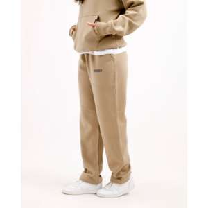 กางเกงลำลองสีเบจทรายสุดคลาสสิก สวมใส่สบายสำหรับทุกวัน - Product Image 4