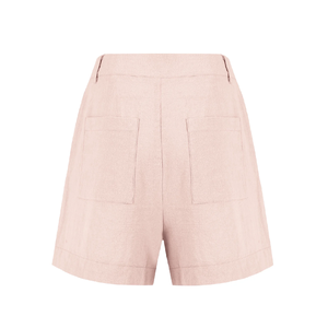 Shorts Bermuda de Mujer, Talla Grande, Verano, Casuales, Transpirables, de Secado Rápido, Antiarrugas, de Spandex/Algodón, con Cierre de Cremallera, Color Sólido - Product Image 6