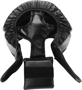 Headguard for <b>Boxing</b>, MMA Training Head Guard with Removable Face Grill Cheeks Ear Mouth Protection <b>Headgear</b> for May Thai - Product Image 3