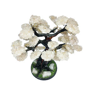 Escultura de Árbol de Cuarzo Hecha a Mano - Bonsái de Piedra Preciosa Natural de Forma Irregular para Protección y Concentración - Duradero, Origen Perú, Venta al por Mayor - Product Image 2