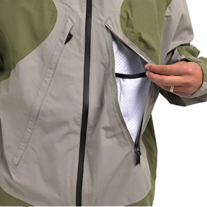 Chaqueta cortavientos de calidad superior Casual ropa deportiva al aire libre chaqueta de monopatín logotipo personalizado Patchwork Color Nylon - Product Image 6