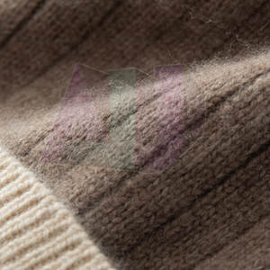 Winter Warm 100% Wool Knitted Beanies <b>Men</b> Women Soft Stretchy Adjustable Fashion Casual Outdoor Cold Weather Accessories - Product Image 4