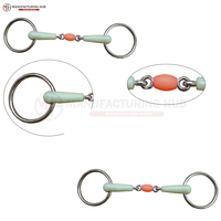 Hackamore vétérinaire combiné avec mors à fil torsadé, mors à bouche lisse, tous les outils d'équitation pour chevaux sont disponibles