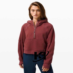 Chaqueta con capucha y cremallera completa ligera de nuevo estilo para mujer, suave y naturalmente transpirable para el invierno - Product Image 1