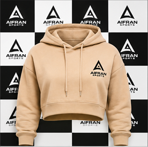 Sudadera con Capucha Rosa para Mujer, Sudadera Corta con Capucha, Logotipo Estampado, Ropa Casual de Invierno, Estilo Urbano, Hip Hop, Felpa Francesa, Servicio OEM - Product Image 5