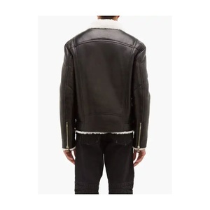 Veste en cuir véritable de qualité supérieure pour l'hiver veste en fourrure en cuir marron hommes meilleur fabricant vestes pour hommes 2025 - Product Image 4