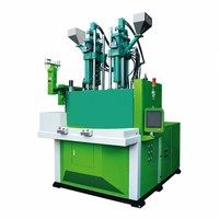 Máquina de Moldeo por Inyección de Disco Vertical Huaguan Modelo HG-TWM-90 de Alta Precisión Multifuncional Multicolor para PVC/ABS/PP/PC