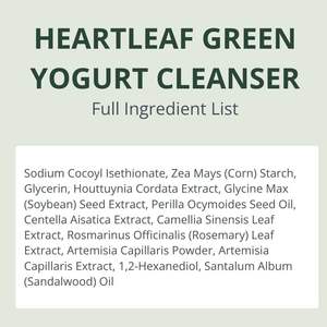 Limpiador Facial ERIGERON Heartleaf Green 100mL Fórmula no irritante para pieles sensibles - Product Image 6