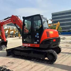 Excavadora Compacta Usada Kubota KX080-4K, Miniexcavadora de Orugas para Construcción Agrícola - Product Image 3