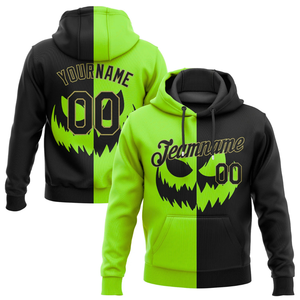 เสื้อฮู้ดพิมพ์ลายซับลิเมชันตามสั่งเครื่องแต่งกายแนวสตรีทเสื้อสวมหัวสีล้วนสำหรับผู้ชายและผู้หญิง - Product Image 3