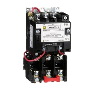 Avviatore Motore Schneider Electric 8536SCO3V02S NEMA Tipo S 1, 27A 10 HP, 460 VAC, 5 KA SCCR, Avviatori Motore Trifase - Product Image 1