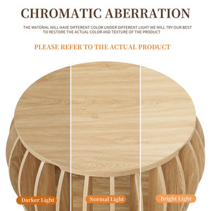 Nuevas Mesas de Centro Modernas y Ecológicas con Forma de Calabaza, de Madera Natural Sólida, para Sala de Estar, Muebles para el Hogar, Eventos de Boda y Fiestas - Product Image 3