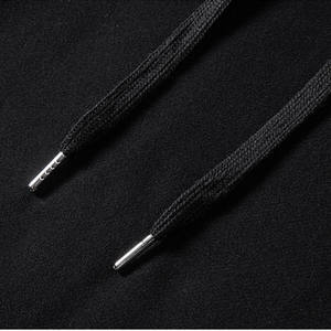 Pull oversize avec logo personnalisé 100% coton Sweat à capuche épais en éponge française pour hommes Épaule tombante Motif 3D Applique d'hiver - Product Image 5