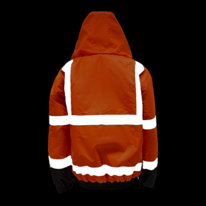 Ansi Class 1เสื้อกั๊กกันหนาวแบบผ้าสะท้อนแสง, เสื้อกั๊กกันหนาวสามารถมองเห็นได้ชัดเจนสามารถมองเห็นได้ชัดเจนสามารถออกแบบโลโก้ได้ตามต้องการ - Product Image 6