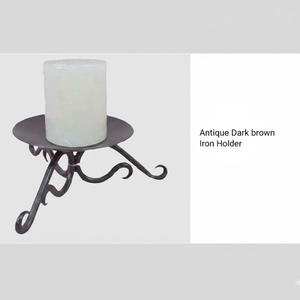 RK-330434 Candelabro de Hierro Forjado de la Mejor Calidad, Soporte de Metal Decorativo Hecho a Mano para Decoración de Interiores de Hogar Moderno y Lujoso - Product Image 4