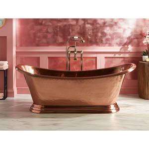 Handcrafted copper <b>bathtub</b> offers timeless elegance, natural warmth, antimicrobial benefits, durability, luxurious patina - Product Image 5