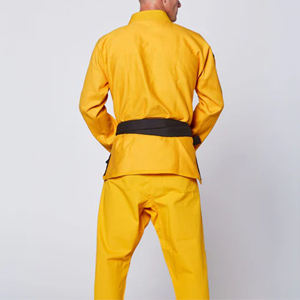 Uniformes de karaté 100% tissu extensible en coton garde le corps au frais et au sec pendant les entraînements doux au toucher coutures solides Jiu Jitsu Kimono Gi - Product Image 3