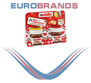 Ferrero Navidad Nutella 2x30g Decoración y Condimento EAN 8000500408841 - Product Image 1