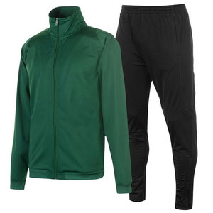 Conjuntos deportivos de invierno con logotipo personalizado de alta calidad para hombre, venta directa de fábrica al por mayor, chándal con cremallera de poliéster 100% transpirable estampado - Product Image 1